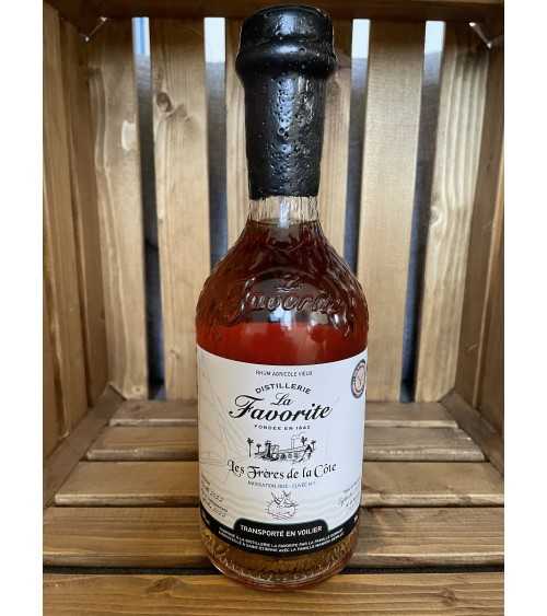 rhum les frères de la côte, la favorite navigation 2025 cuvée 1, futs ex-whisky français