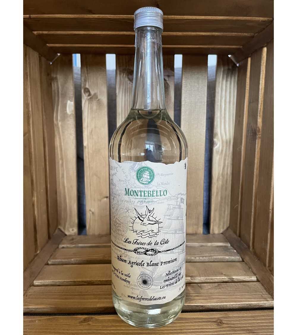 les frères de la côte rhum blanc agricole premium Montebello