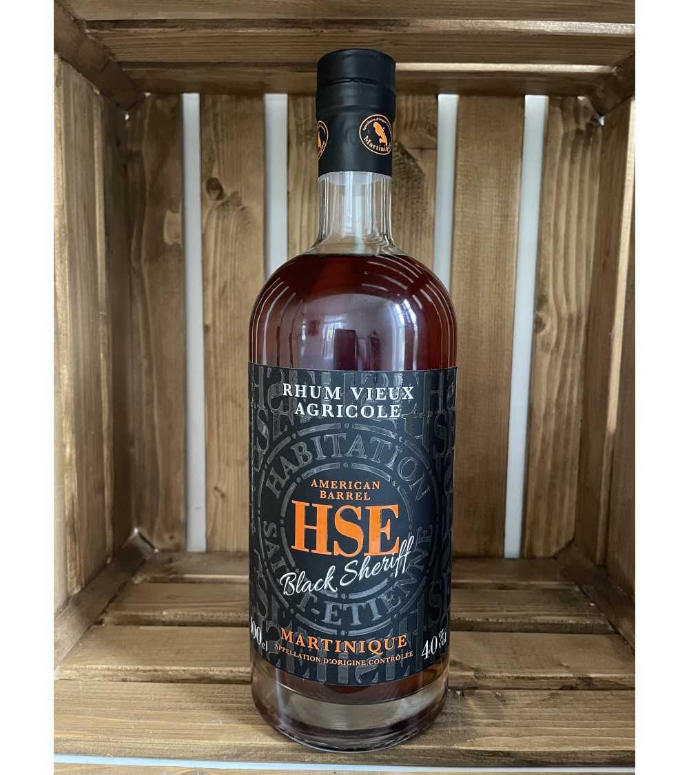 rhum vieux agricole HSE black sheriff 1L