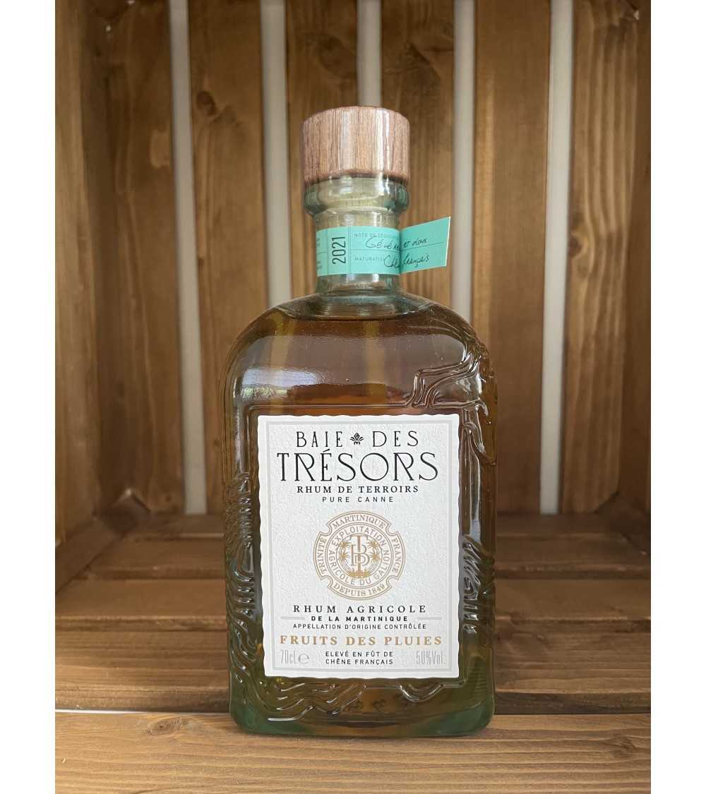 rhum agricole baie des trésors fruit des pluies