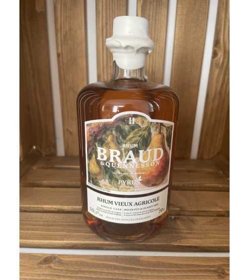 Braud et Quennesson cuvée Pyrus série capsules rhum vieux agricole