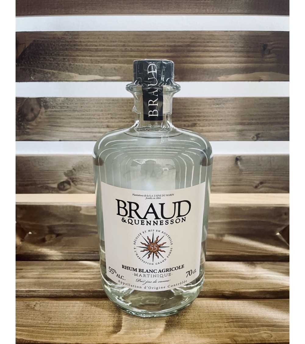 rhum Braud & Quennesson Blanc 55