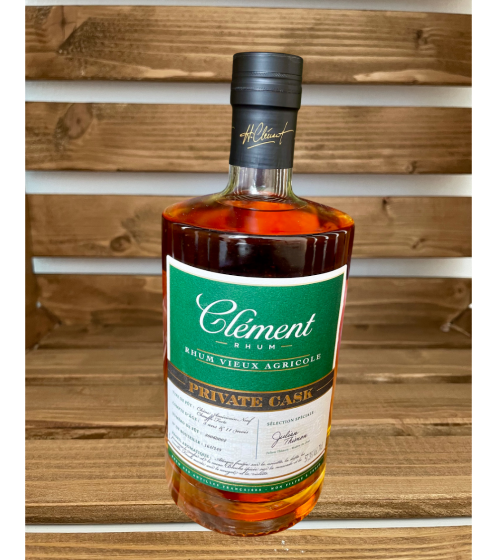 rhum clément Private Cask 7 ans Fut 20100431