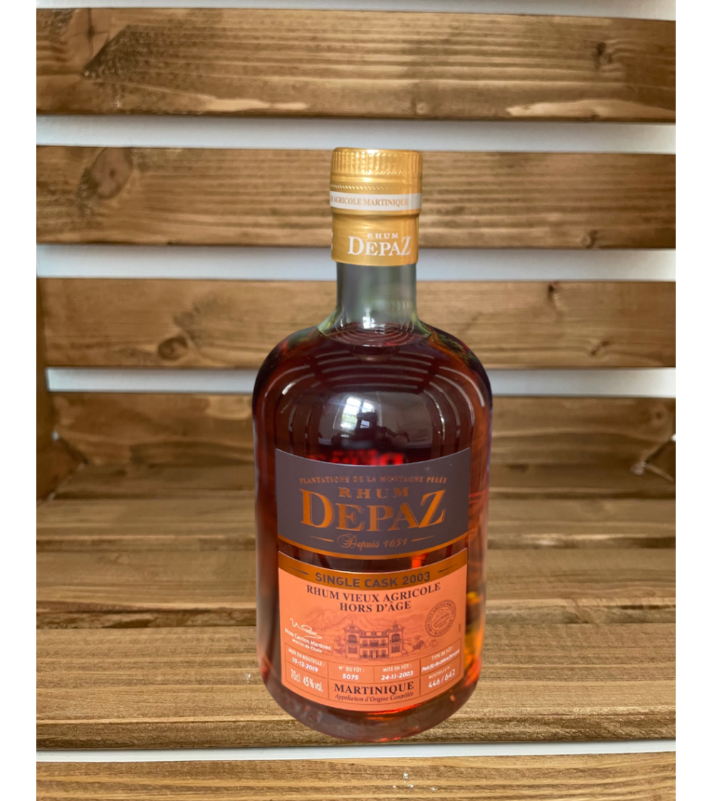 rhum depaz single cask 2003