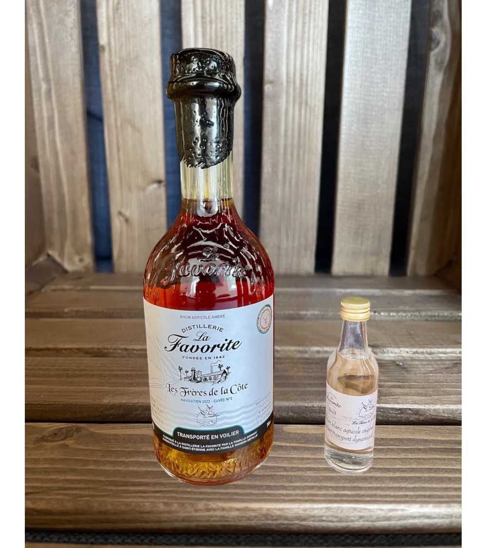 rhum Les Frères de la Côte La Favorite Navigation 2022 Cuvée n°2