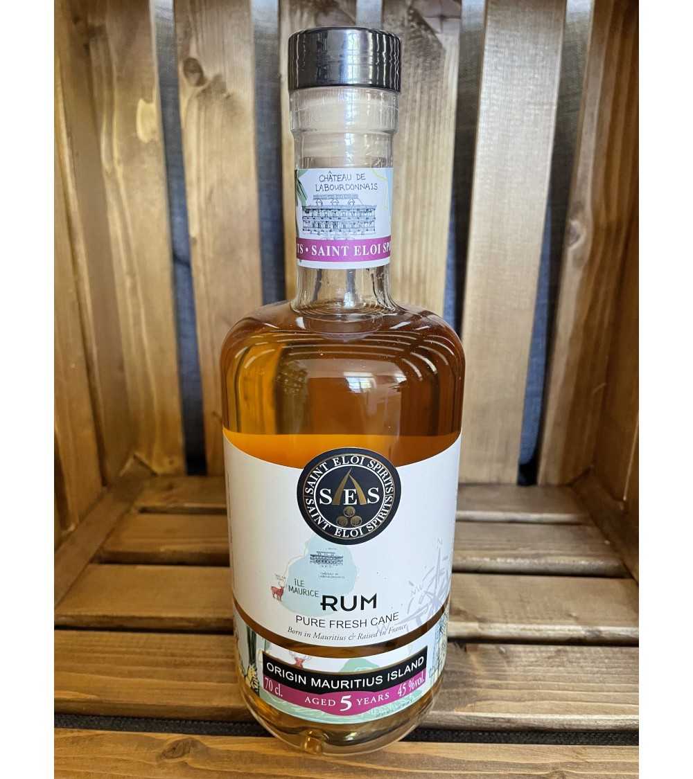 Rhum agricole les chais saint Eloi 88 Île Maurice Labourdonnais 5 ans