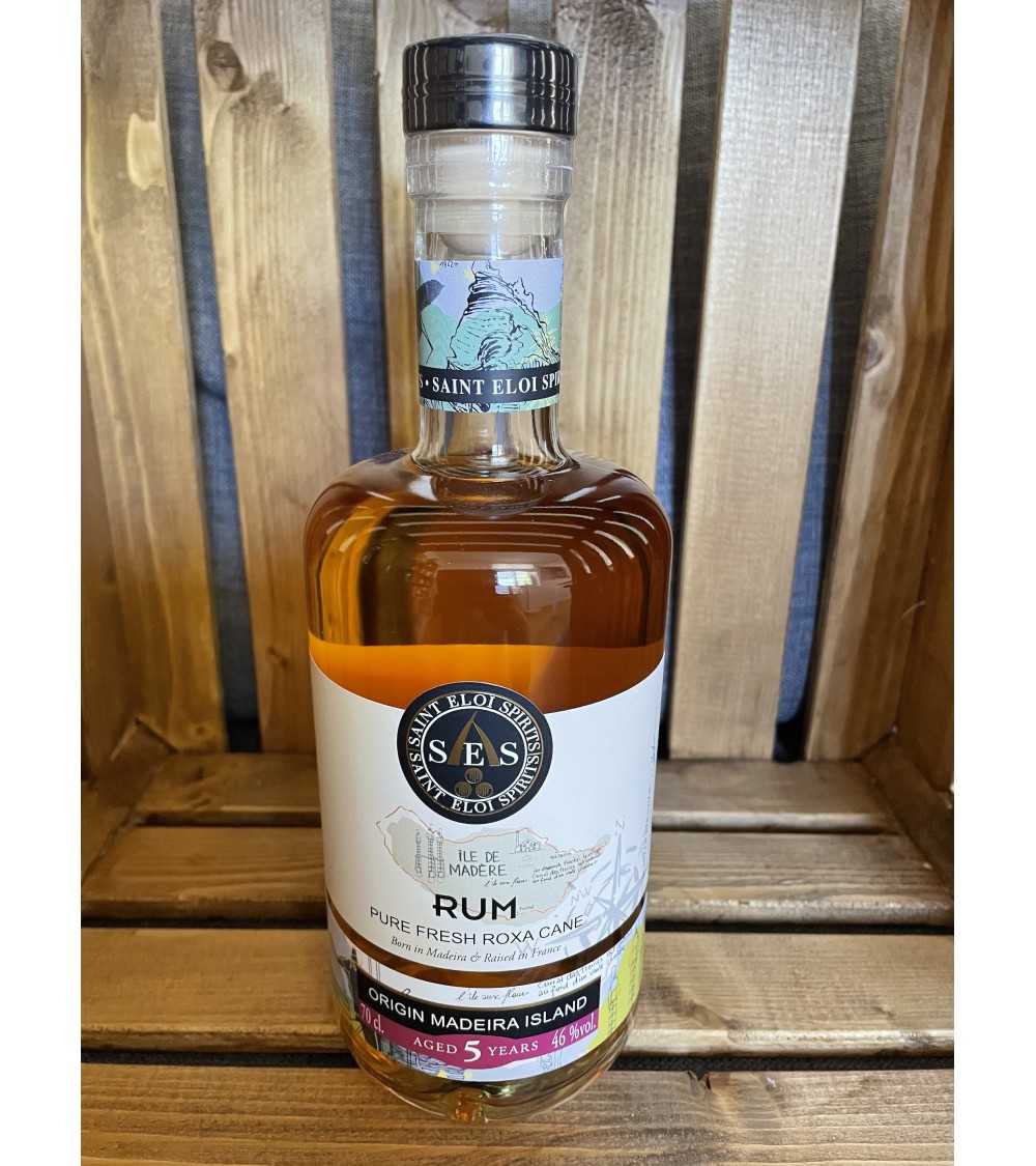 Rhum agricole les chais saint Eloi 88 Île de madère 5 ans
